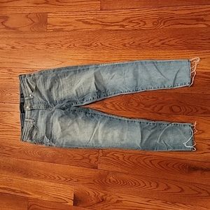 Lucky Brand Ava Skinny Jeans w. Fringe Ankle